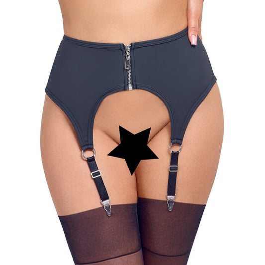 Cottelli Zip Suspender Belt