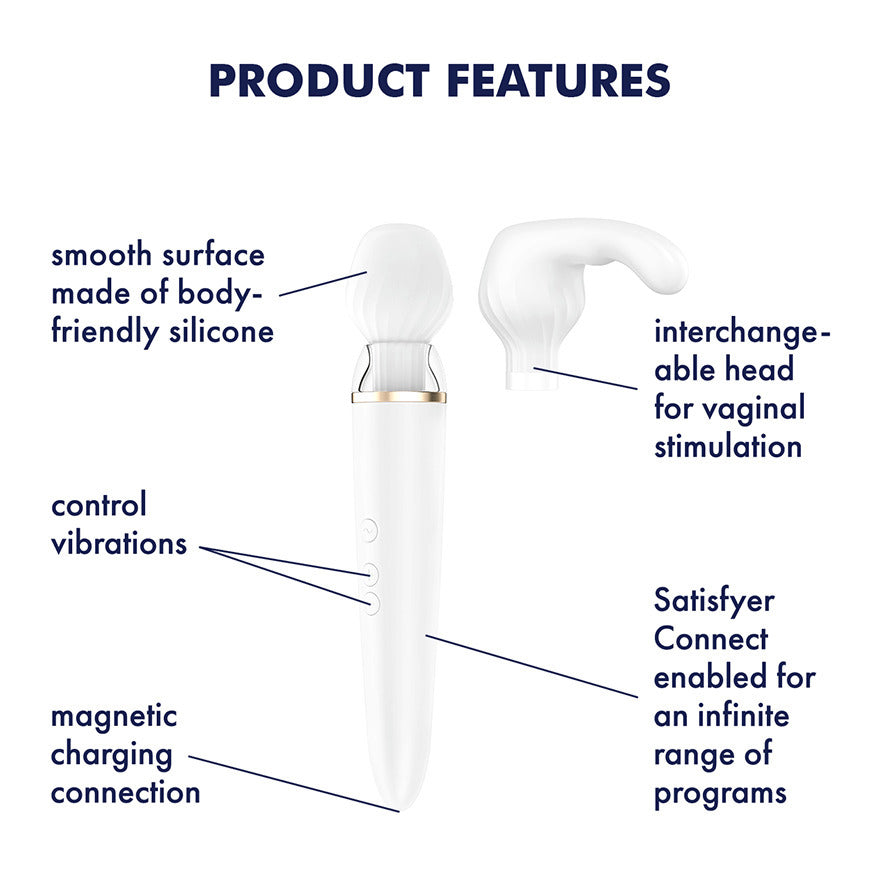 Satisfyer Double Wander Bluetooth and App