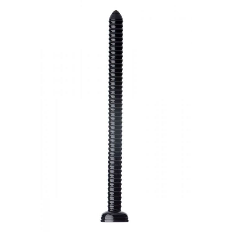 Hosed 19 Inch Ribbed Anal Snake Dildo