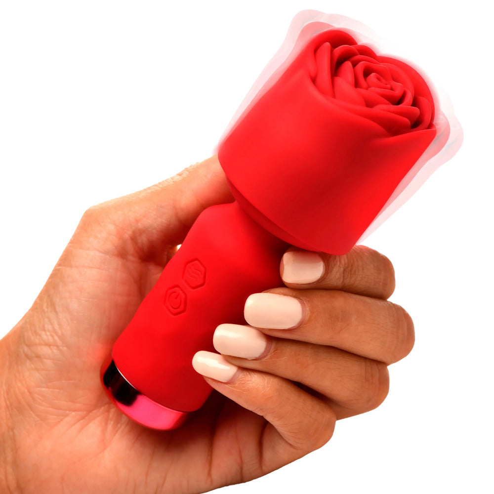 XR Bloomgasm Rose Petite Mini Wand