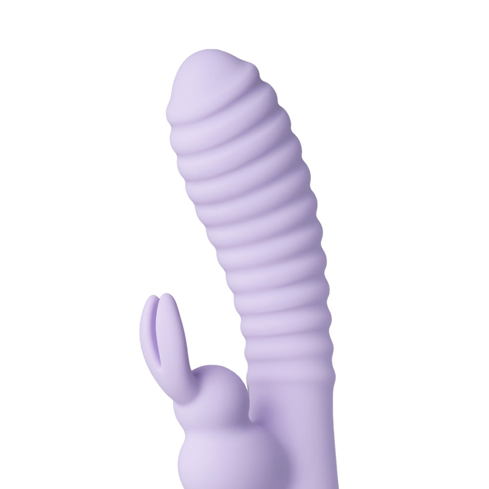 Rechargeable 12Speed Rabbit Vibrator Purple