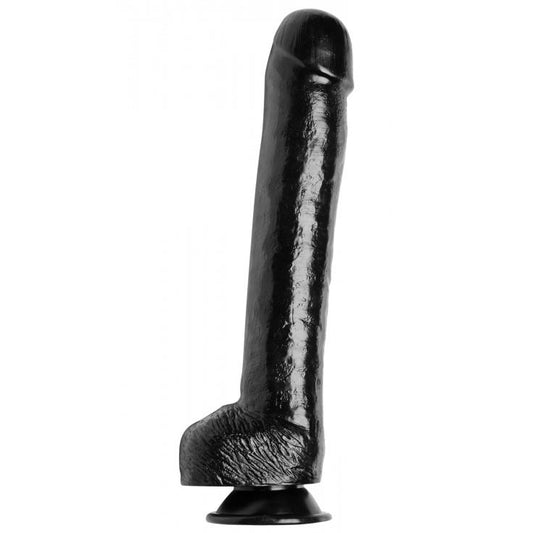 The Black Destroyer Huge Suction Cup Dildo